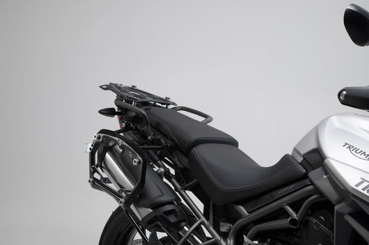 SW-Motech TRAX ADV Alukoffer-System | Silbern. 45/37 l. Tiger 900 GT/GT Pro/Rally Pro.