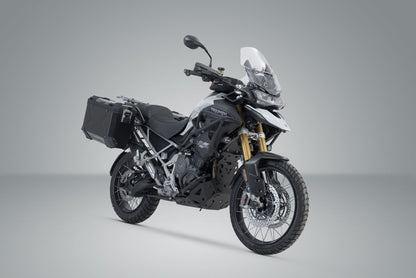 SW-Motech TRAX ADV Alukoffer-System | Schwarz. 45/37 l. Tiger 1200 Rally Pro/GT/GT Pro.