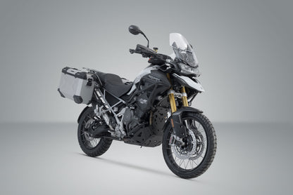 SW-Motech TRAX ADV Alukoffer-System | Silbern. 45/37 l. Tiger 1200 Rally Pro/GT/GT Pro.