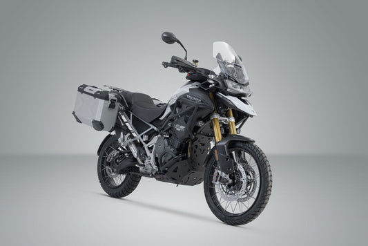 SW-Motech TRAX ADV Alukoffer-System | Silbern. 45/37 l. Tiger 1200 Rally Pro/GT/GT Pro.