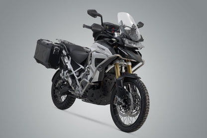 SW-Motech TRAX ADV Alukoffer-System | Schwarz. 45/37 l. Tiger 1200 Rally /GT Explorer.