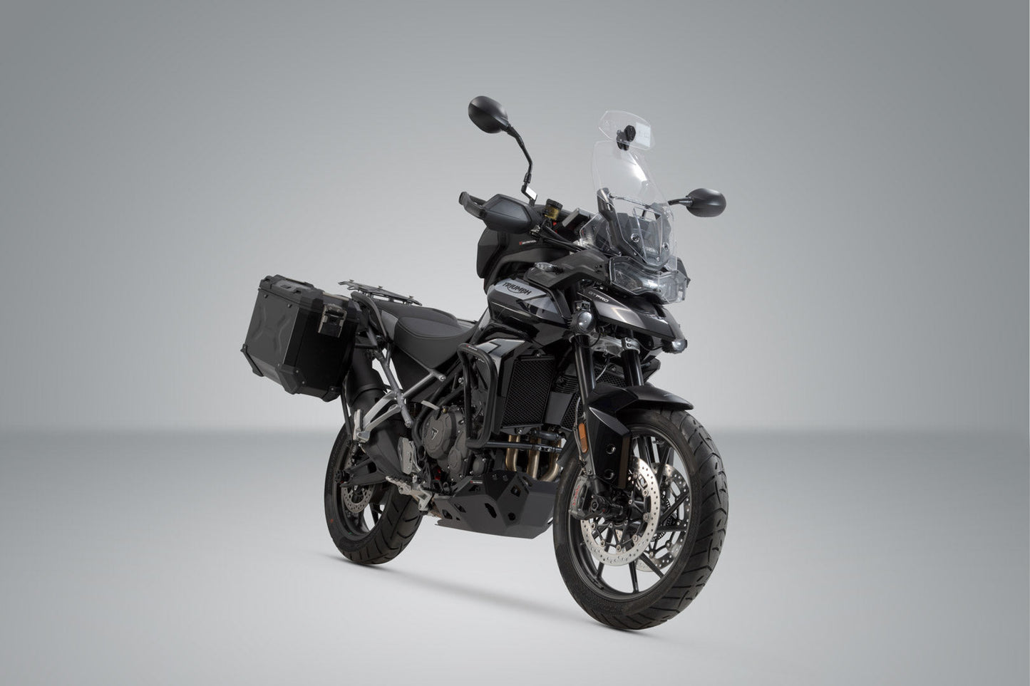 SW-Motech TRAX ADV Alukoffer-System | Schwarz. 45/37 l. Triumph Tiger 900/GT/Rally/Pro.
