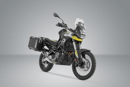 SW-Motech TRAX ADV Alukoffer-System | Schwarz. 45/37 l. Aprilia Tuareg 660 (21-).