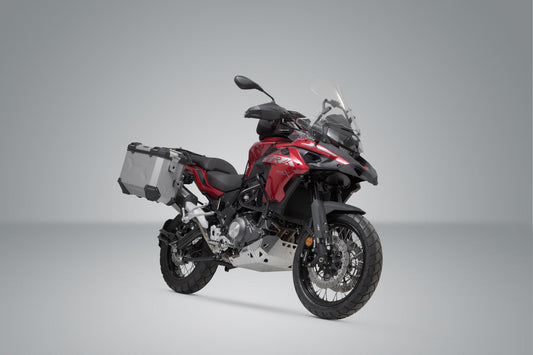SW-Motech TRAX ADV Alukoffer-System | Silbern. 45/37 l. Benelli TRK 502 X (18-).