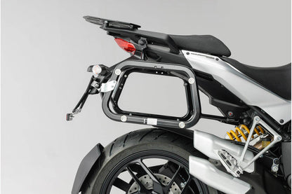 SW-Motech TRAX ADV Alukoffer-System | Silbern. 45/45 l. Multistrada 1200/ 1260/ 950/ V2.