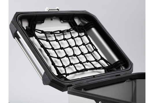 SW-Motech Deckelnetz M | 28,0 x 12,0 cm. Schwarz.