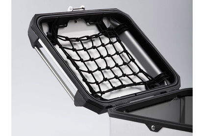 SW-Motech Deckelnetz XL | 20,0 x 24,0 cm. Schwarz.