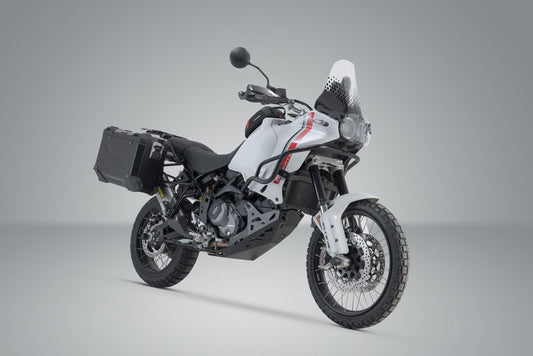 SW-Motech TRAX ADV Alukoffer-System | Schwarz. 45/37 l. DesertX (22-) / Rally (23-).