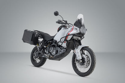 SW-Motech TRAX ADV Alukoffer-System US-Modell | Schwarz. 45/37 l. DesertX (22-) / Rally (23-).