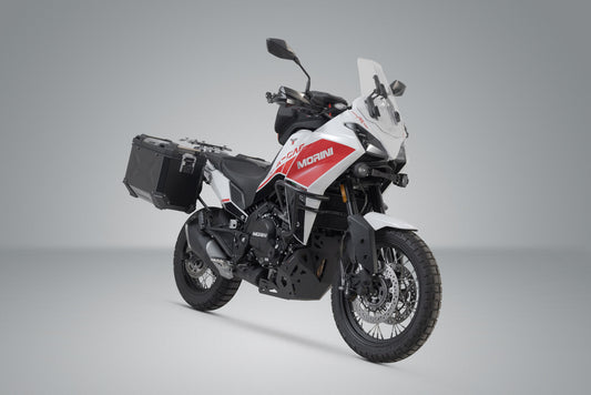 SW-Motech TRAX ADV Alukoffer-System | Schwarz. 45/45 l. Moto Morini X-Cape 650 (21-).