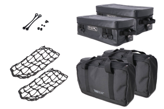 SW-Motech Kofferzubehör-Set klein | Schwarz.