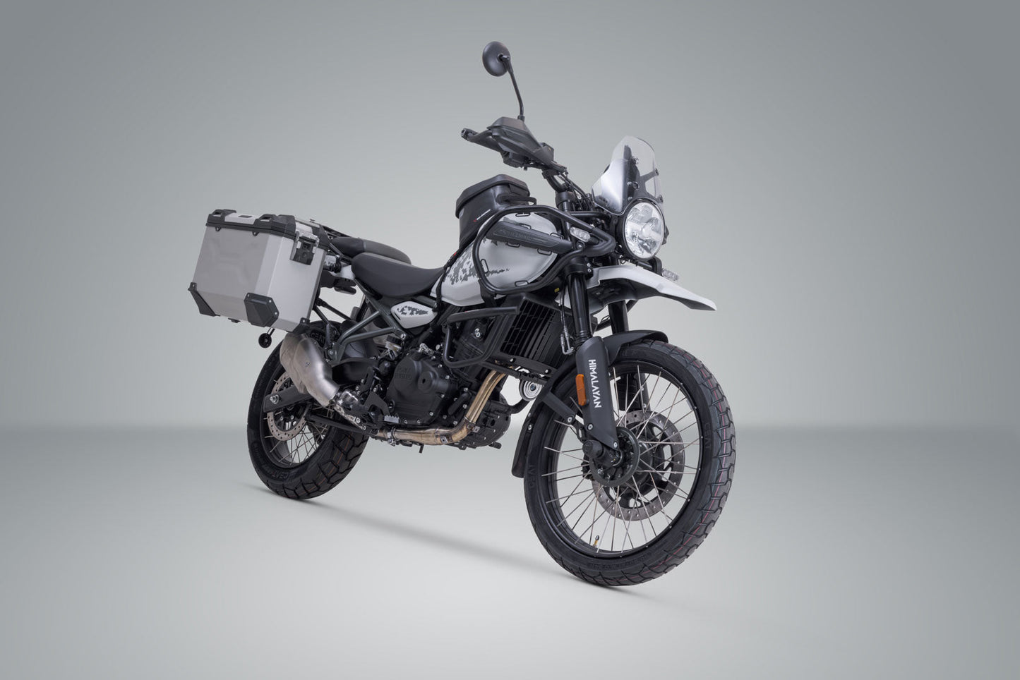 SW-Motech TRAX ADV Alukoffer-System | Silbern. 37/37 l. Royal Enf. Himalayan 450 (23-).