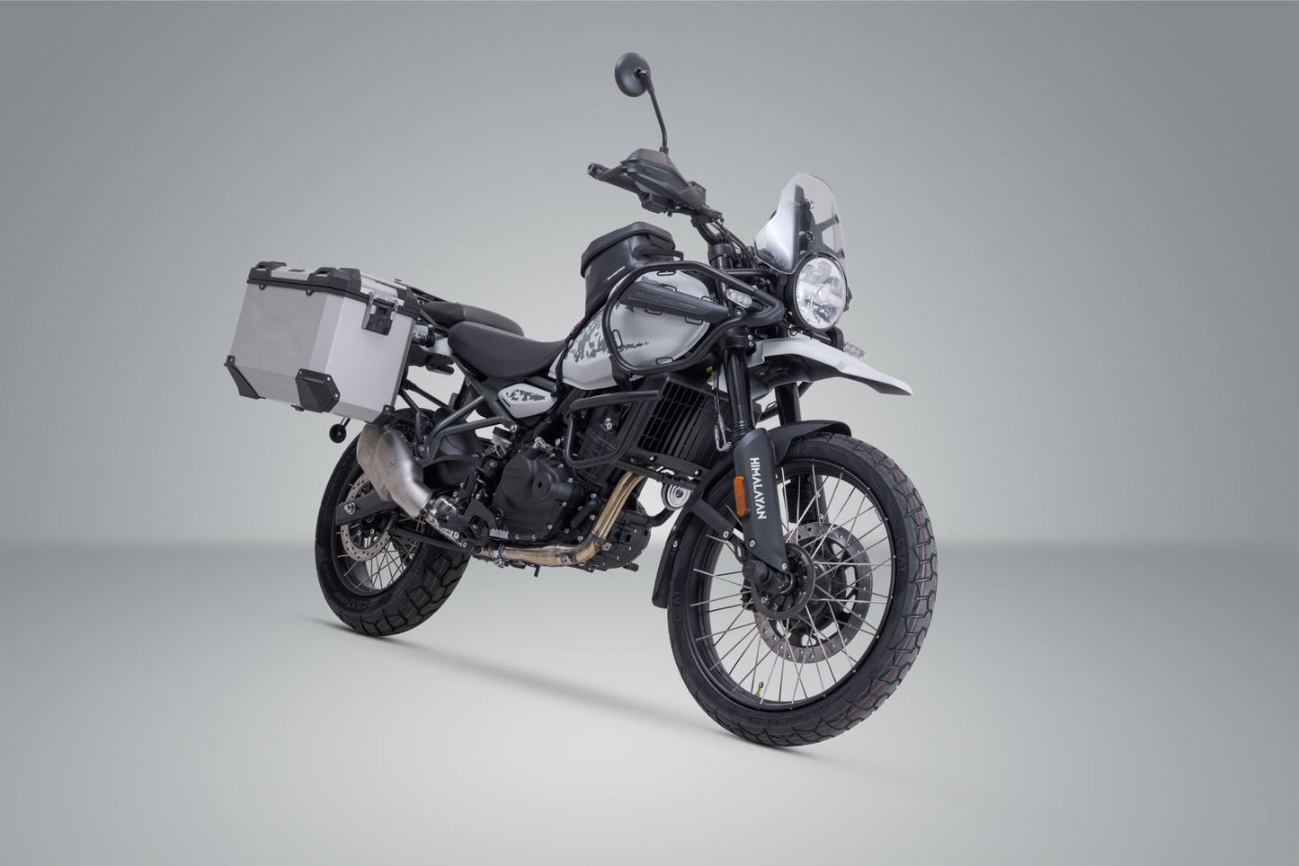 SW-Motech TRAX ADV Alukoffer-System | Silbern. 45/45 l. Royal Enf. Himalayan 450 (23-).