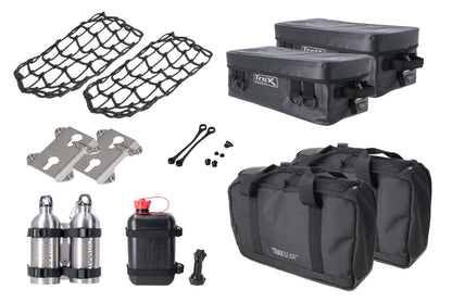 SW-Motech Kofferzubehör-Set klein | Schwarz.