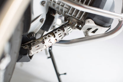 SW-Motech Krümmerschutz | Für Krümmer Ø 32-50 mm. Edelstahl. Silbern.