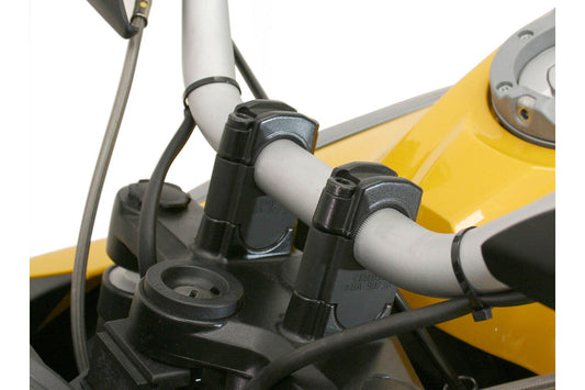SW-Motech Lenkererhöhung | H=30 mm. Schwarz. BMW R 1200 GS/Adv, F 800 GS Adv.