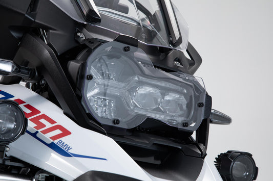 SW-Motech Scheinwerferschutz | Halterung mit Blende. R1200GS (12-),R1250GS (18-)