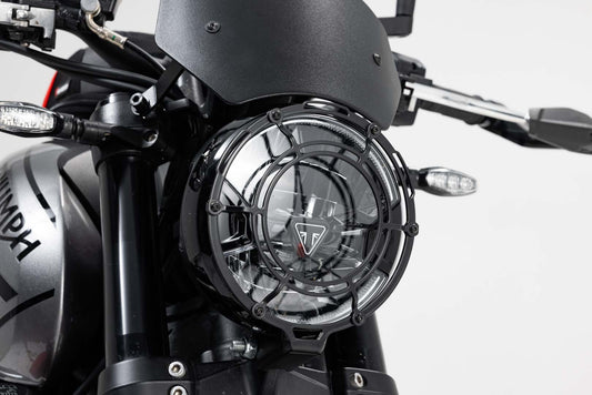 SW-Motech Scheinwerferschutz | Halterung mit Blende. BMW F850GS Adv (18-).
