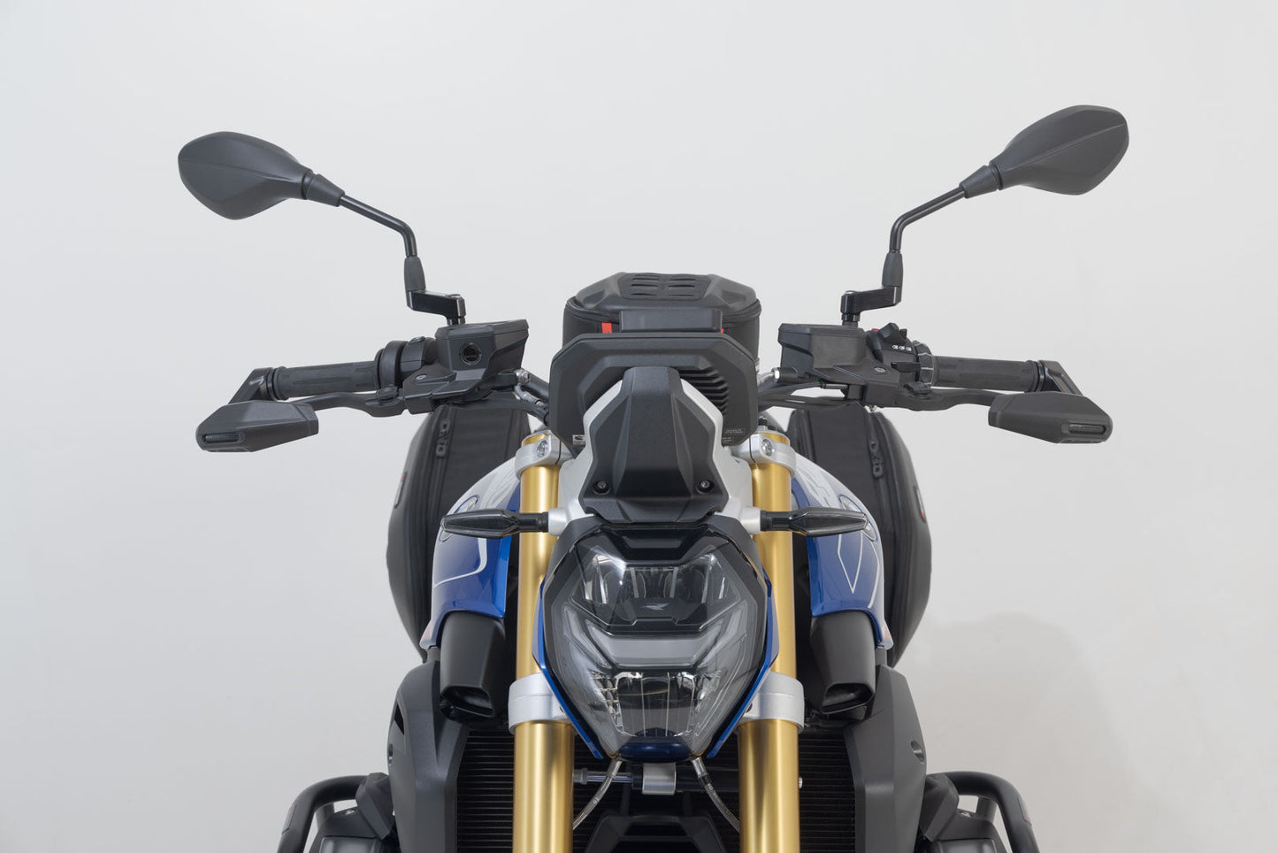 SW-Motech Hebelschützer mit Windabweiser | Schwarz. BMW R 1250 R, F 900 R/XR, S 1000 R/XR.