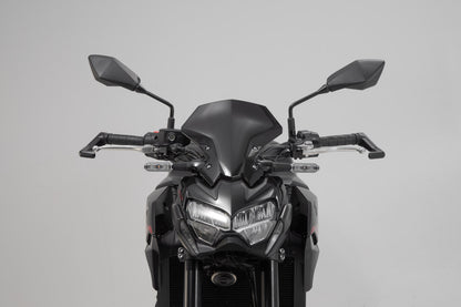 SW-Motech Hebelschützer | Schwarz. Kawasaki Modelle, Yamaha MT-09 (23-).