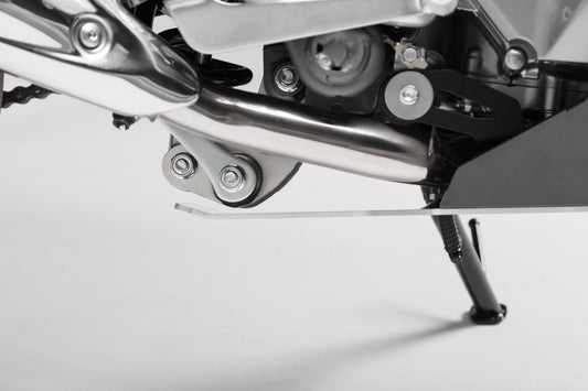 SW-Motech Motorschutz | Schwarz/Silbern. Honda NC700 / NC750 mit DCT.