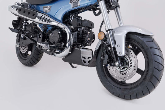 SW-Motech Motorschutz | Schwarz/Silbern. Honda NC700 / NC750 mit DCT.