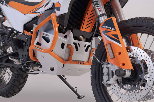 SW-Motech Motorschutz | Silbern. KTM 790 Adv / R, 890 Adv / R.