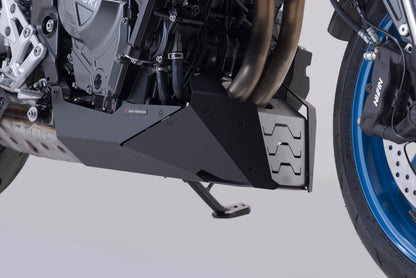 SW-Motech Bugspoiler | Schwarz/Silbern. Suzuki GSX-8S (22-).