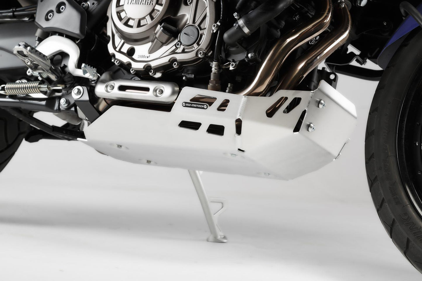 SW-Motech Bugspoiler | Schwarz/Silbern. Yamaha MT-07 (24-).