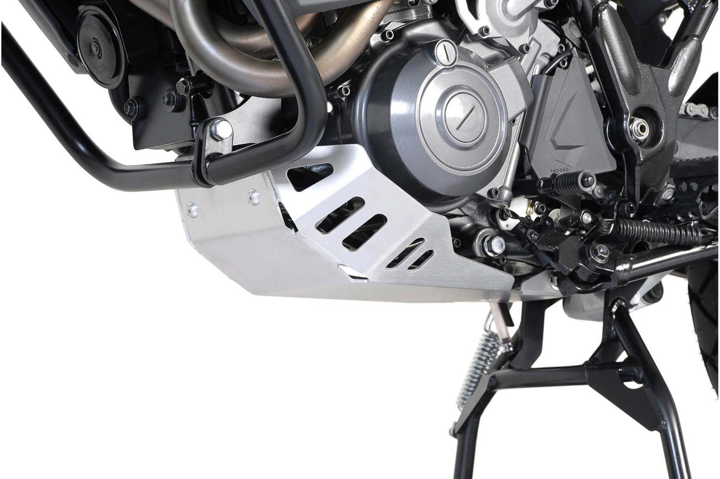SW-Motech Motorgehäusedeckel-Schutz | Schwarz/Silbern. Yamaha MT-10 / SP (16-).