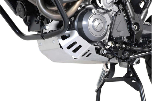 SW-Motech Motorgehäusedeckel-Schutz | Schwarz/Silbern. Yamaha MT-10 / SP (16-).