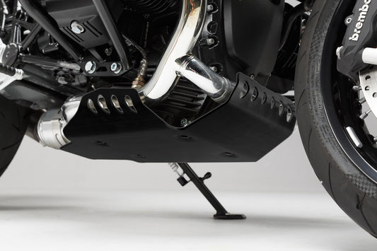 SW-Motech Motorschutz | Silbern. Yamaha Tracer 9 / GT (20-) / GT+ (22-).