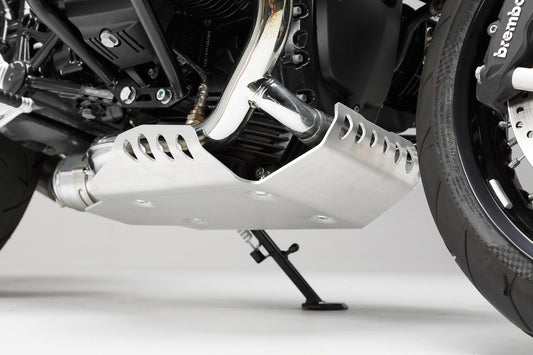 SW-Motech Motorschutz | Silbern. BMW R nineT / Pure / Scrambler.