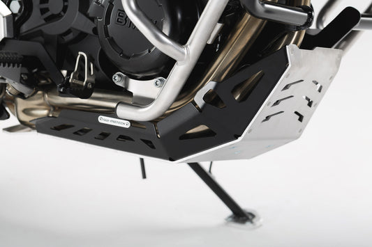 SW-Motech Motorschutz | Schwarz/Silbern. GS-Modelle / Husqvarna Nuda 900.