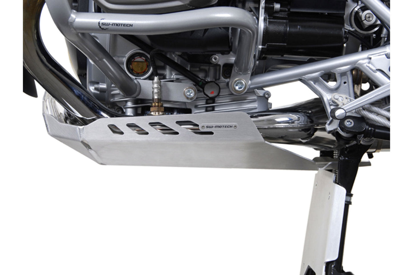 SW-Motech Motorschutz | Silbern. BMW R 1200 GS (04-12)/ Adventure (08-13).