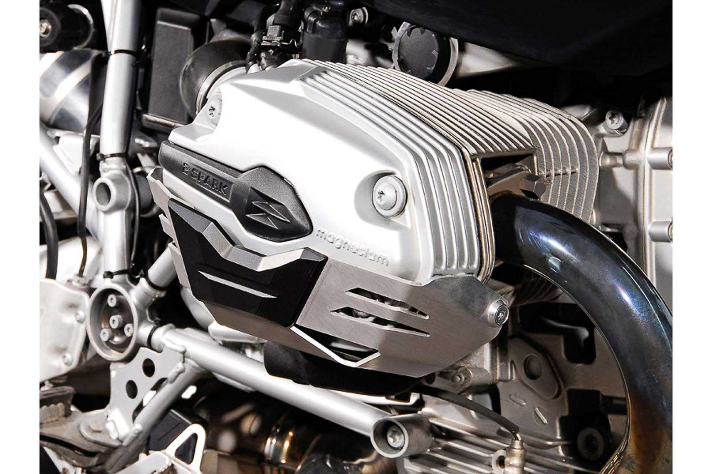 SW-Motech Motorschutz | Silbern. BMW R 1200 GS (04-12)/ Adventure (08-13).