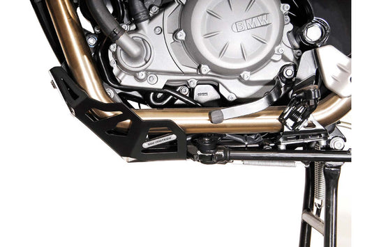 SW-Motech Motorschutz | Schwarz/Silbern. BMW F650GS, G650GS/Sertão.