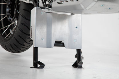 SW-Motech Motorschutz-Verlängerung am Hauptständer | Silbern. BMW R1200GS (12-18), R1250GS (18-).