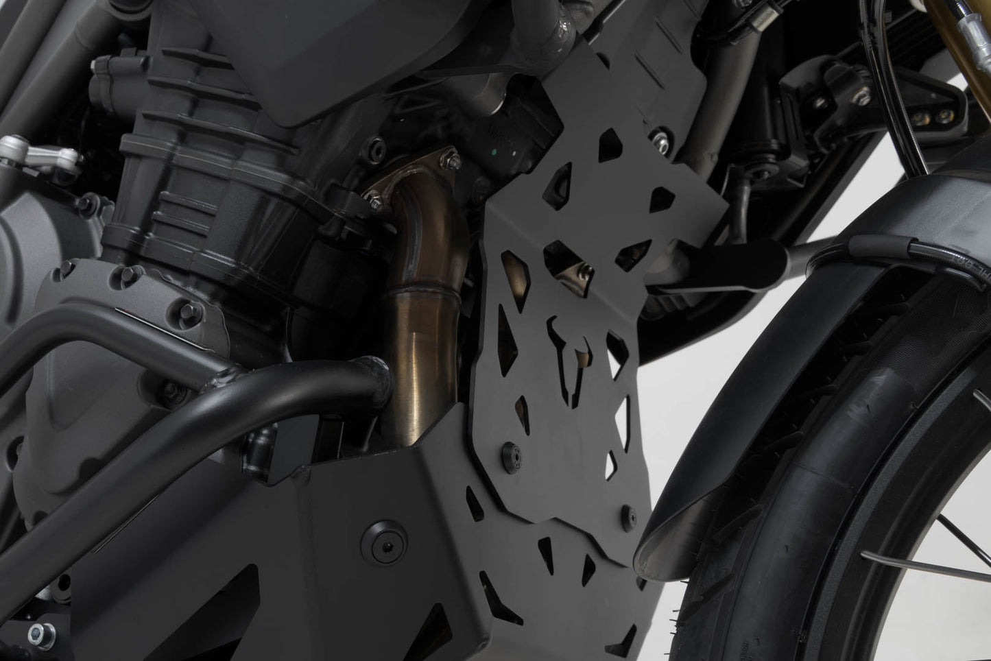 SW-Motech Motorschutz-Verlängerung | Schwarz. Triumph Tiger 1200 Modelle (22-).