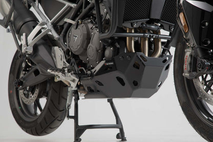 SW-Motech Motorschutz | Schwarz. Tiger 900 Modelle (19-23). Ohne OEM-SBL.