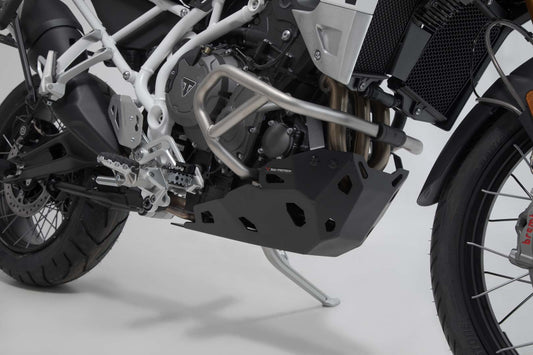 SW-Motech Motorschutz | Schwarz. Tiger 900 Modelle (19-23). Ohne OEM-SBL.