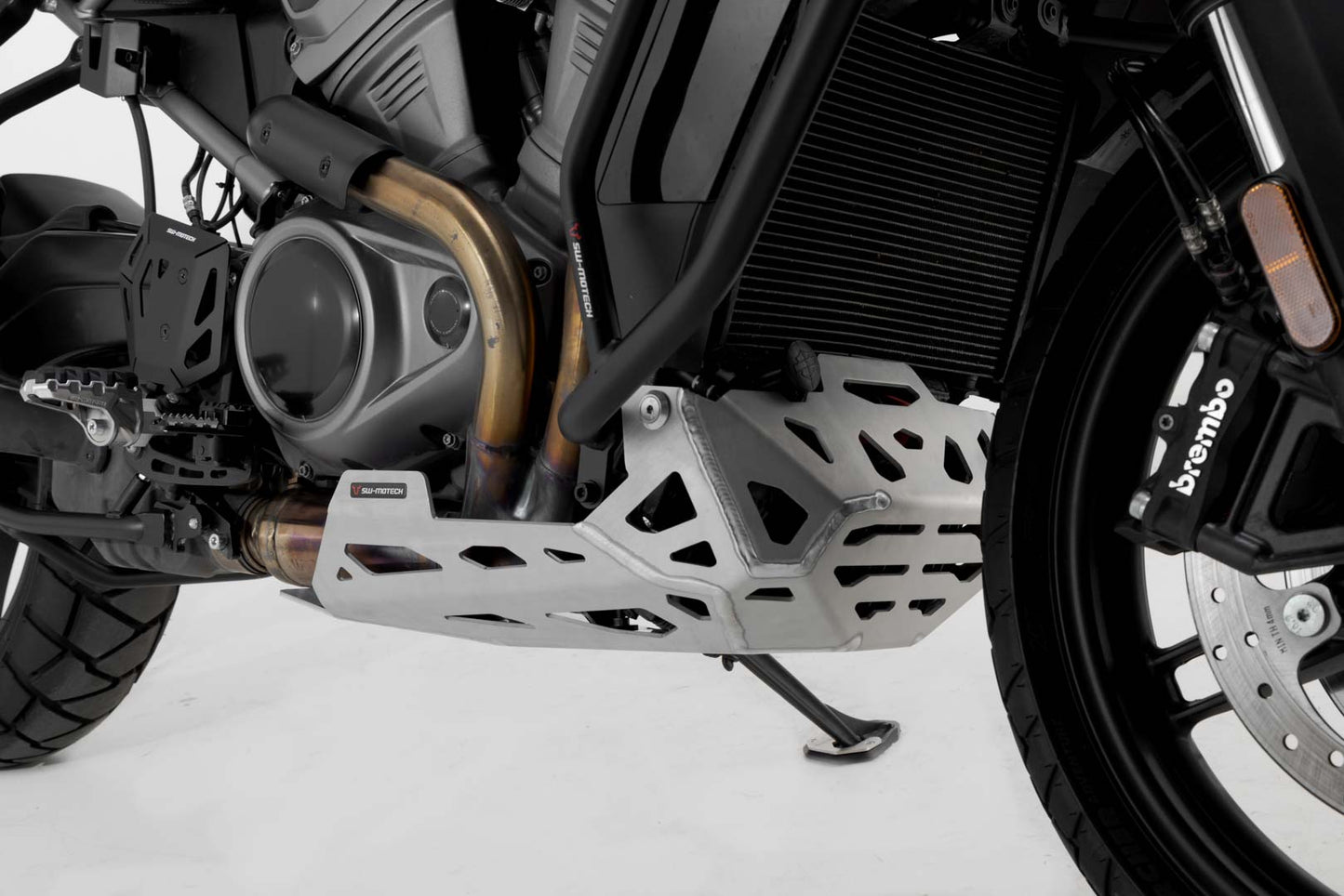 SW-Motech Motorschutz | Silbern. Harley-Davidson Pan America (21-).