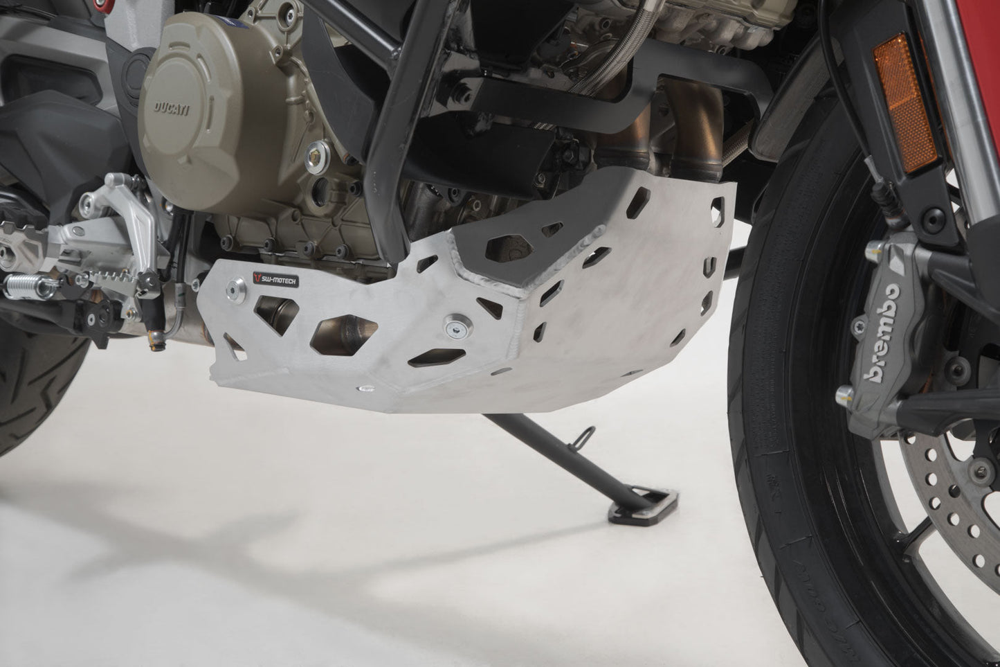 SW-Motech Motorschutz | Silbern. Ducati Multistrada V4 (20-).