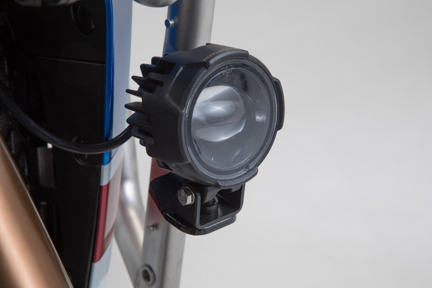 SW-Motech EVO Fernscheinwerfer-Kit | Schwarz. Honda CRF1000L/CRF1100L mit Sturzbügel.