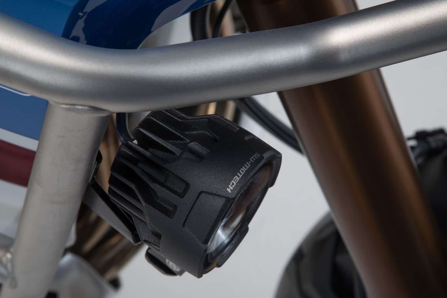 SW-Motech EVO Fernscheinwerfer-Kit | Schwarz. Honda CRF1000L Adv Sports (18-).