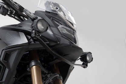 SW-Motech Scheinwerfer-Halter | Schwarz. Honda CB500X (18-), NX500 (23-).