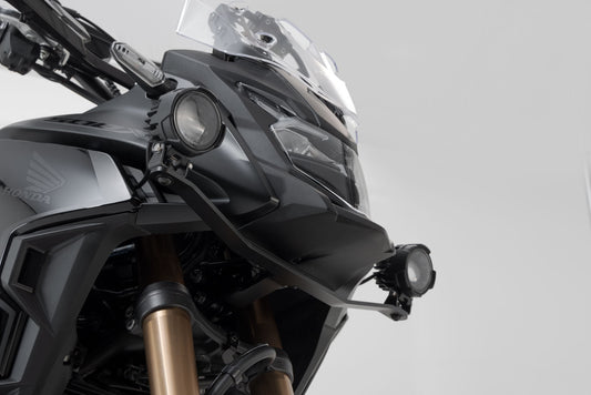 SW-Motech Scheinwerfer-Halter | Schwarz. Honda CB500X (18-), NX500 (23-).