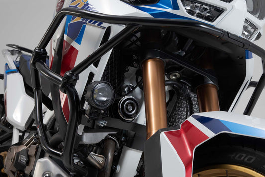 SW-Motech Scheinwerfer-Halter | Schwarz. Honda CRF1100L/Adv. Sp. (19-). Ohne SBL.