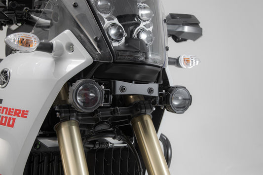 SW-Motech EVO Fernscheinwerfer-Kit | Schwarz. Yamaha XT1200Z Super Ténéré (14-).