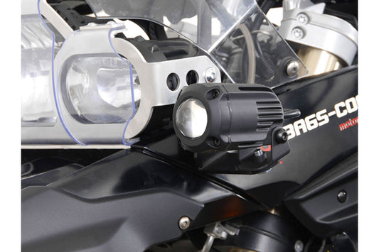 SW-Motech Scheinwerfer-Halter | Schwarz. BMW F 800 GS (08-12) / F 650 GS (07-11).